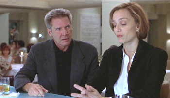 Kristin Scott e Harrison Ford